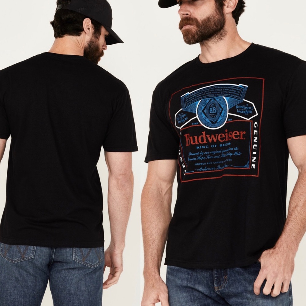 Buckle Budweiser Tshirt New